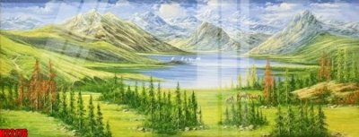 Download file gốc File tranh gốc in tranh tường nền tổng hợp H22176 (in mica) 3D