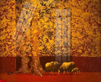 Download file File tranh gốc in tranh tường nền tổng hợp H22234 (gốc) in mica đèn LED