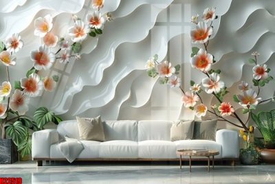 File PSD File tranh gốc in tranh tường nền tổng hợp H22519 (gốc) tách lớp chi tiết