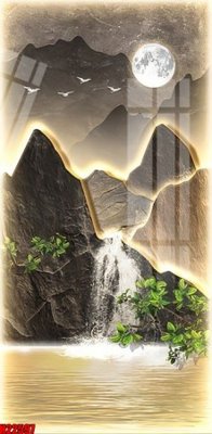 Tải file File tranh gốc in tranh tường nền tổng hợp H22597 (PSD) cho in ấn quảng cáo