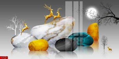 File gốc File tranh decor tranh bộ treo tường tổng hợp H2313 (phong cách) tối giản