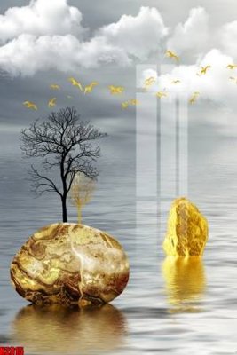 File tranh gốc File tranh decor tranh bộ treo tường tổng hợp H2315 (bản đẹp) độc quyền