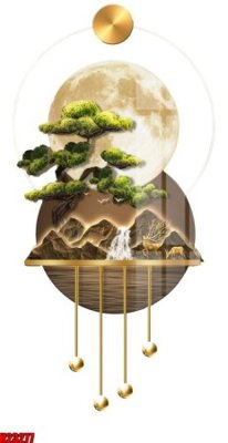 File gốc File tranh gốc in tranh tường nền tổng hợp H23277 (PNG) không nền chất lượng