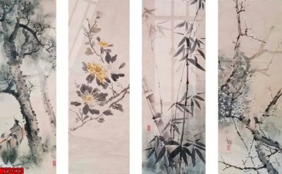 Hình ảnh file gốc File tranh gốc in tranh tường nền tổng hợp H23323 cho in UV