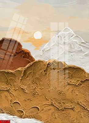 File gốc File tranh gốc in tranh tường nền tổng hợp H23382 (in tráng gương) ốp tường