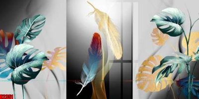 File gốc File tranh decor tranh bộ treo tường tổng hợp H2351 (PNG) trong suốt (transparent)