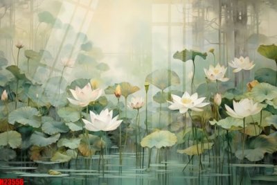 Tải file File tranh gốc in tranh tường nền tổng hợp H23556 (ảnh gốc) in gạch men