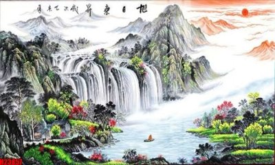 Tải file File tranh gốc in tranh tường nền tổng hợp H23857 (gốc) chủ đề hoa sen