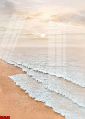 File tranh gốc in trần nhà File tranh gốc in tranh tường nền tổng hợp H24020 3D