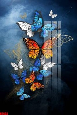 Tải file File tranh decor tranh bộ treo tường tổng hợp H2403 (ảnh gốc) file AI/EPS