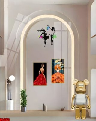 Hình ảnh file gốc in trần nhà File tranh gốc in tranh tường nền tổng hợp H24375