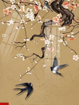 File tranh File tranh gốc in tranh tường nền tổng hợp H24644 (gốc) in film