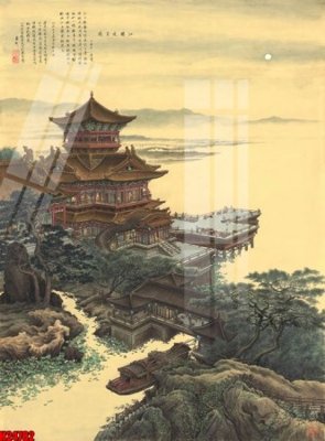 File gốc File tranh gốc in tranh tường nền tổng hợp H24782 (in lụa) cao cấp