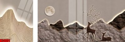 File gốc File tranh gốc in tranh tường nền tổng hợp H24801 (phong cách) tối giản