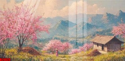 File gốc File tranh gốc in tranh tường nền tổng hợp H24829 (in tráng gương) ốp tường