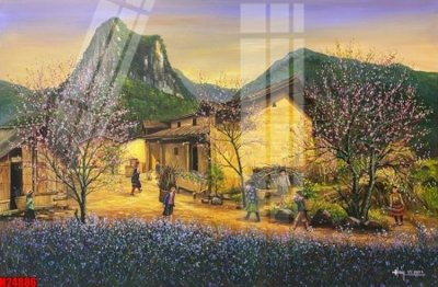 Hình ảnh file gốc in trần nhà File tranh gốc in tranh tường nền tổng hợp H24886