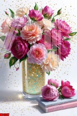 Download file gốc File tranh gốc in tranh tường nền tổng hợp H24967 (in lụa) hoa lá