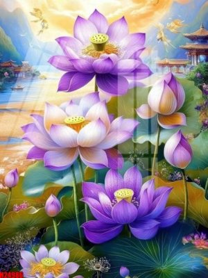 Download file tranh File tranh gốc in tranh tường nền tổng hợp H24986 (file gốc PSD)