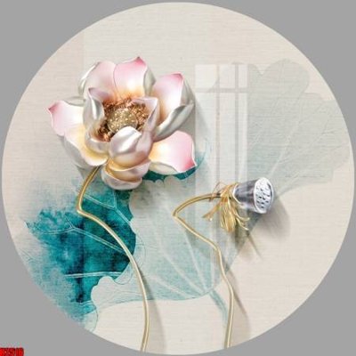 File gốc File tranh decor tranh bộ treo tường tổng hợp H2516 (in tráng gương) sang trọng