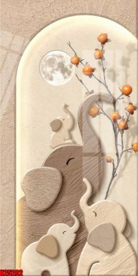 File tranh File tranh gốc in tranh tường nền tổng hợp H25292 (file gốc) chuẩn màu in