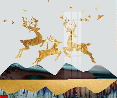 File gốc File tranh decor tranh bộ treo tường tổng hợp H2597 cho in ấn và thiết kế