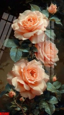 Download file File tranh gốc in tranh tường nền tổng hợp H25987 (gốc) in mica cao cấp