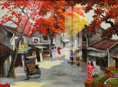 File tranh File tranh gốc in tranh tường nền tổng hợp H26020 (gốc) in film