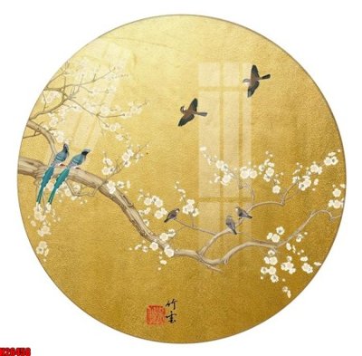 File in trần File tranh gốc in tranh tường nền tổng hợp H26458 (bản gốc) phong cảnh