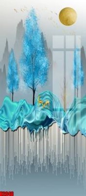 File PSD File tranh decor tranh bộ treo tường tổng hợp H2646 (bản gốc) cho nhà in