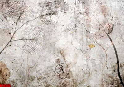 File in trần File tranh gốc in tranh tường nền tổng hợp H26545 (bản gốc) hoa văn