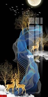 File in mica File tranh decor tranh bộ treo tường tổng hợp H2663 (bản gốc) siêu trong