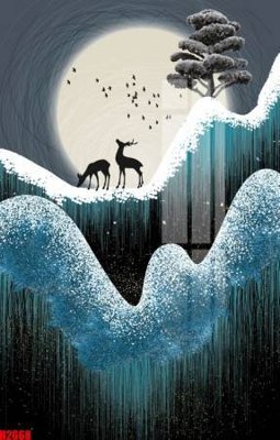 File tranh PSD File tranh decor tranh bộ treo tường tổng hợp H2668 chất lượng cao