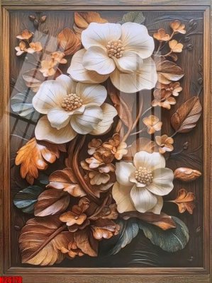 File gốc File tranh gốc in tranh tường nền tổng hợp H26778 (in lụa) tranh phong thủy