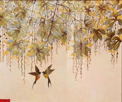 File gốc File tranh gốc in tranh tường nền tổng hợp H26942 (in mica) làm quà tặng