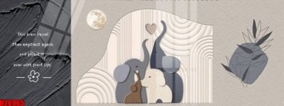 Tải file File tranh gốc in tranh tường nền tổng hợp H26965 (ảnh gốc) file AI/EPS