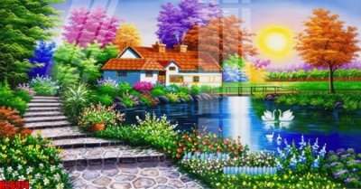 Chi tiết file tranh tráng gương File tranh gốc in tranh tường nền tổng hợp H26974 (ảnh gốc)