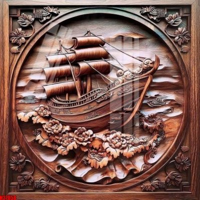 Download file gốc File tranh gốc in tranh tường nền tổng hợp H27058 (in lụa) nghệ thuật