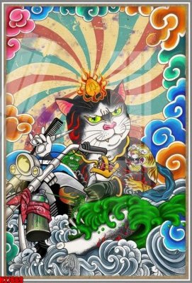 Ảnh gốc file in lụa File tranh gốc in tranh tường nền tổng hợp H27669 chi tiết