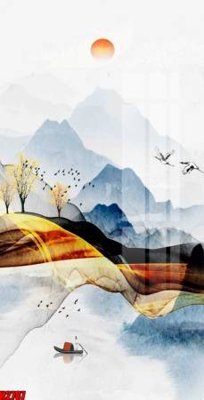 Download file gốc File tranh decor tranh bộ treo tường tổng hợp H2787 (in mica) trang trí