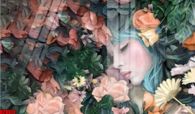 File tranh PSD File tranh gốc in tranh tường nền tổng hợp H28072 chất lượng cao