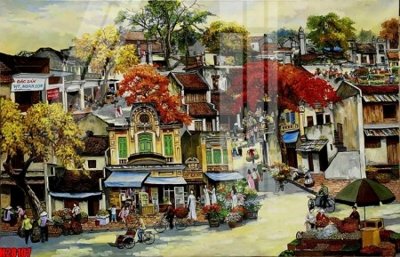 Tải file File tranh gốc in tranh tường nền tổng hợp H28107 (ảnh gốc) in tráng gương