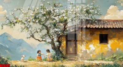 File tranh trang trí File tranh gốc in tranh tường nền tổng hợp H28207 (file gốc)