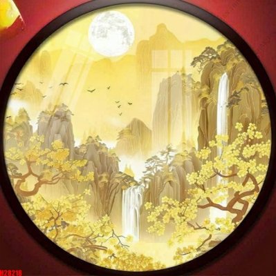 Ảnh gốc File tranh gốc in tranh tường nền tổng hợp H28218 (siêu chi tiết) để in ấn