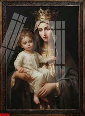 File tranh File tranh gốc in tranh tường nền tổng hợp H28253 (bản gốc) treo phòng ăn