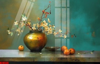 File gốc File tranh gốc in tranh tường nền tổng hợp H28559 (chuẩn màu) cho in offset