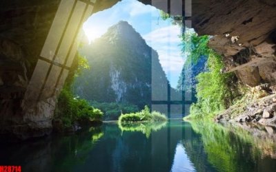 Tải file gốc File tranh gốc in tranh tường nền tổng hợp H28714 dùng cho in ấn