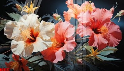 File gốc File tranh gốc in tranh tường nền tổng hợp H28727 (dành cho quảng cáo)