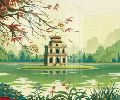 File gốc File tranh gốc in tranh tường nền tổng hợp H28743 (chuẩn CMYK) cho nhà in