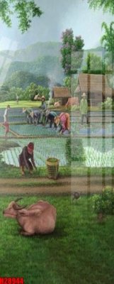 File gốc File tranh gốc in tranh tường nền tổng hợp H28944 cho in ấn và thiết kế