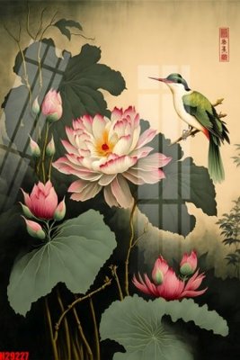 Download file File tranh gốc in tranh tường nền tổng hợp H29227 (gốc) in mica đèn LED